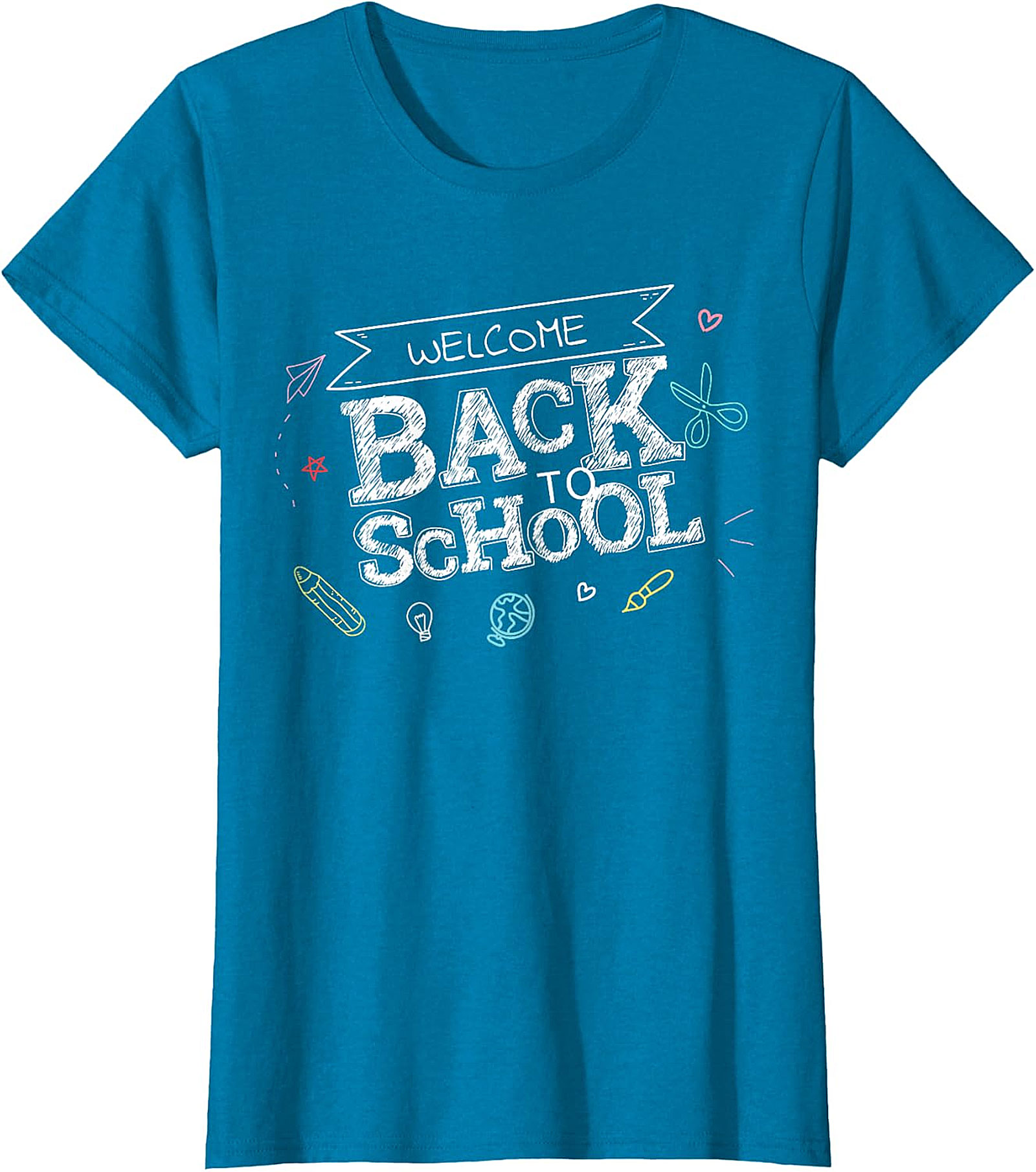 Welcome Back to School Chalkboard T-Shirt | Festive Tee