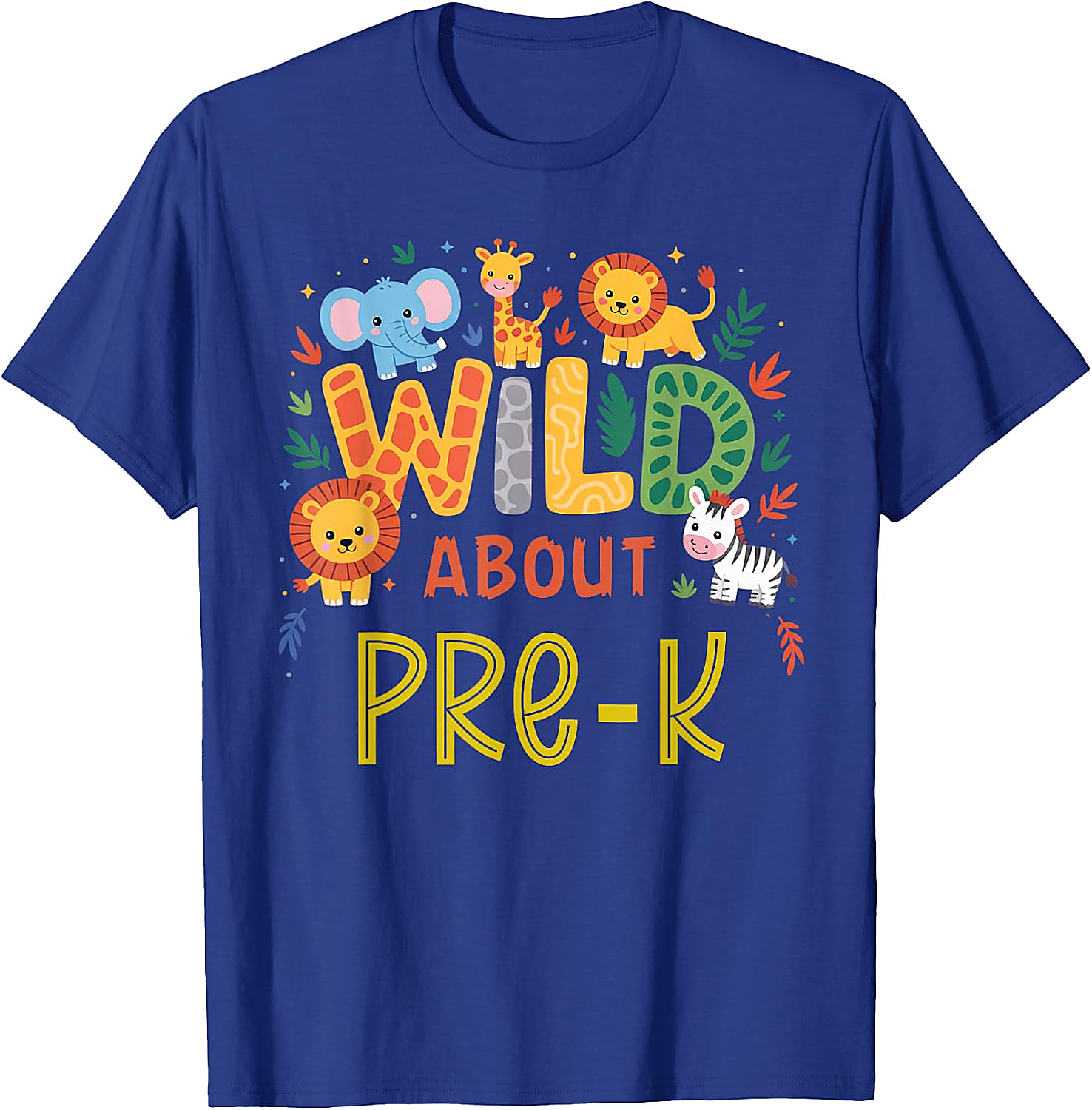 Wild About Pre-K T-Shirt | Back to School Safari Tee