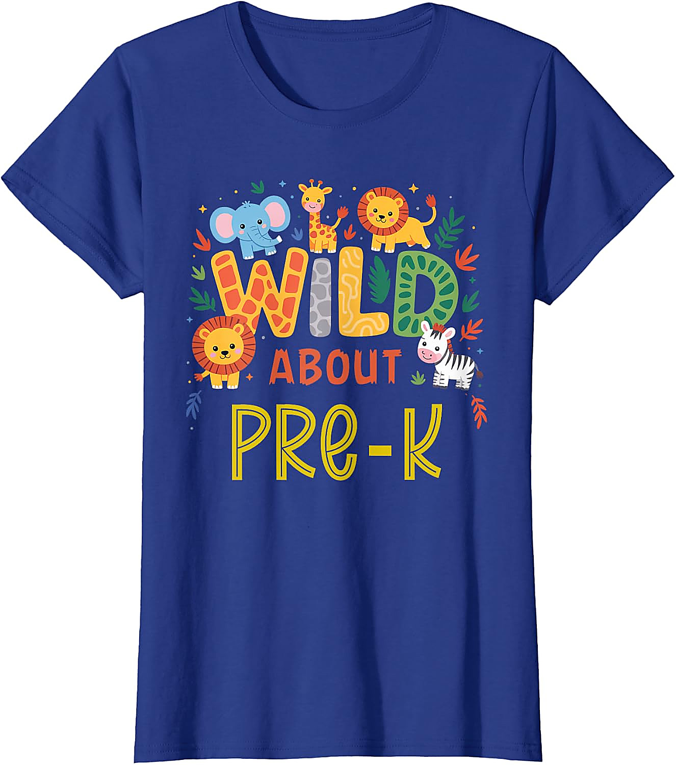 Wild About Pre-K T-Shirt | Back to School Safari Tee