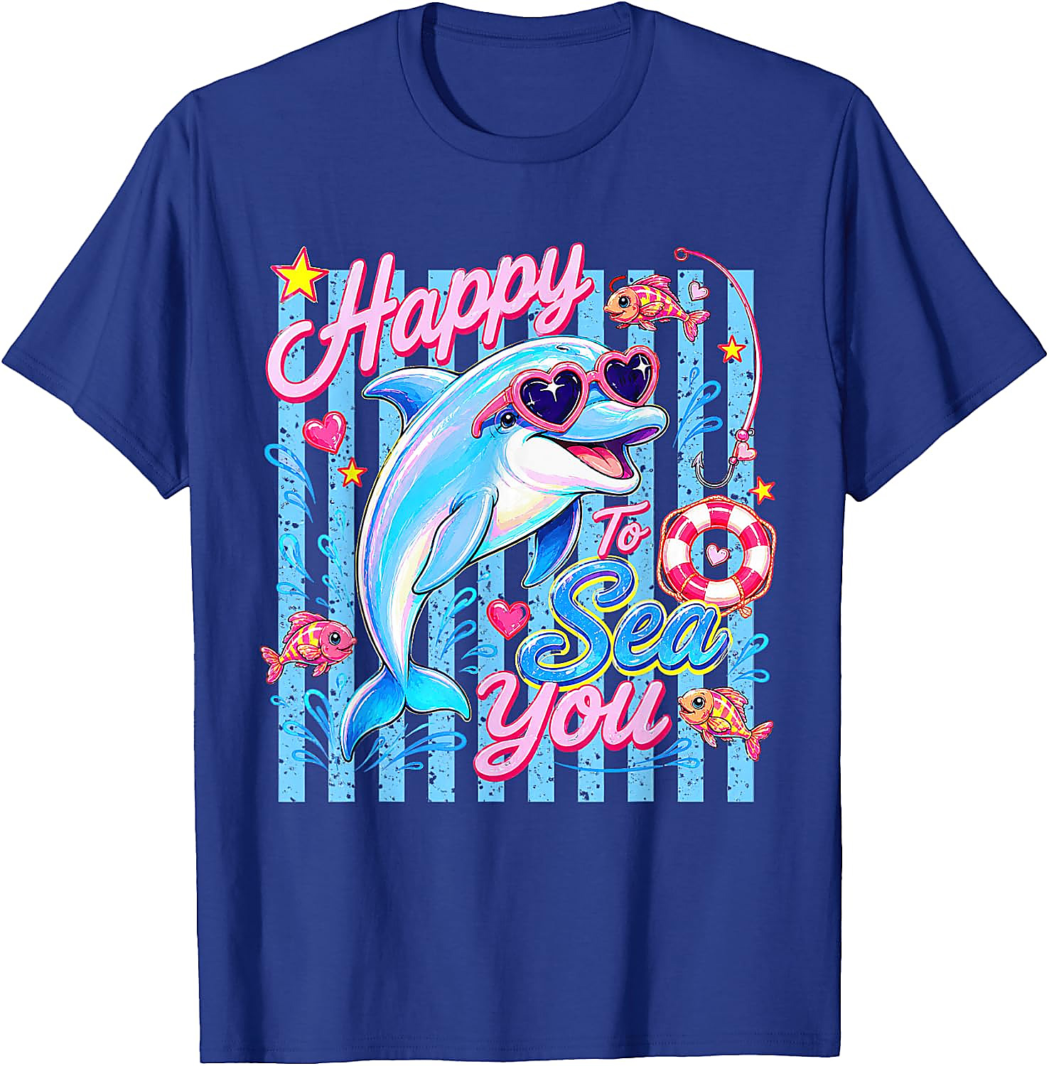 Happy to Sea You T-Shirt | Funny Dolphin Teacher Tee