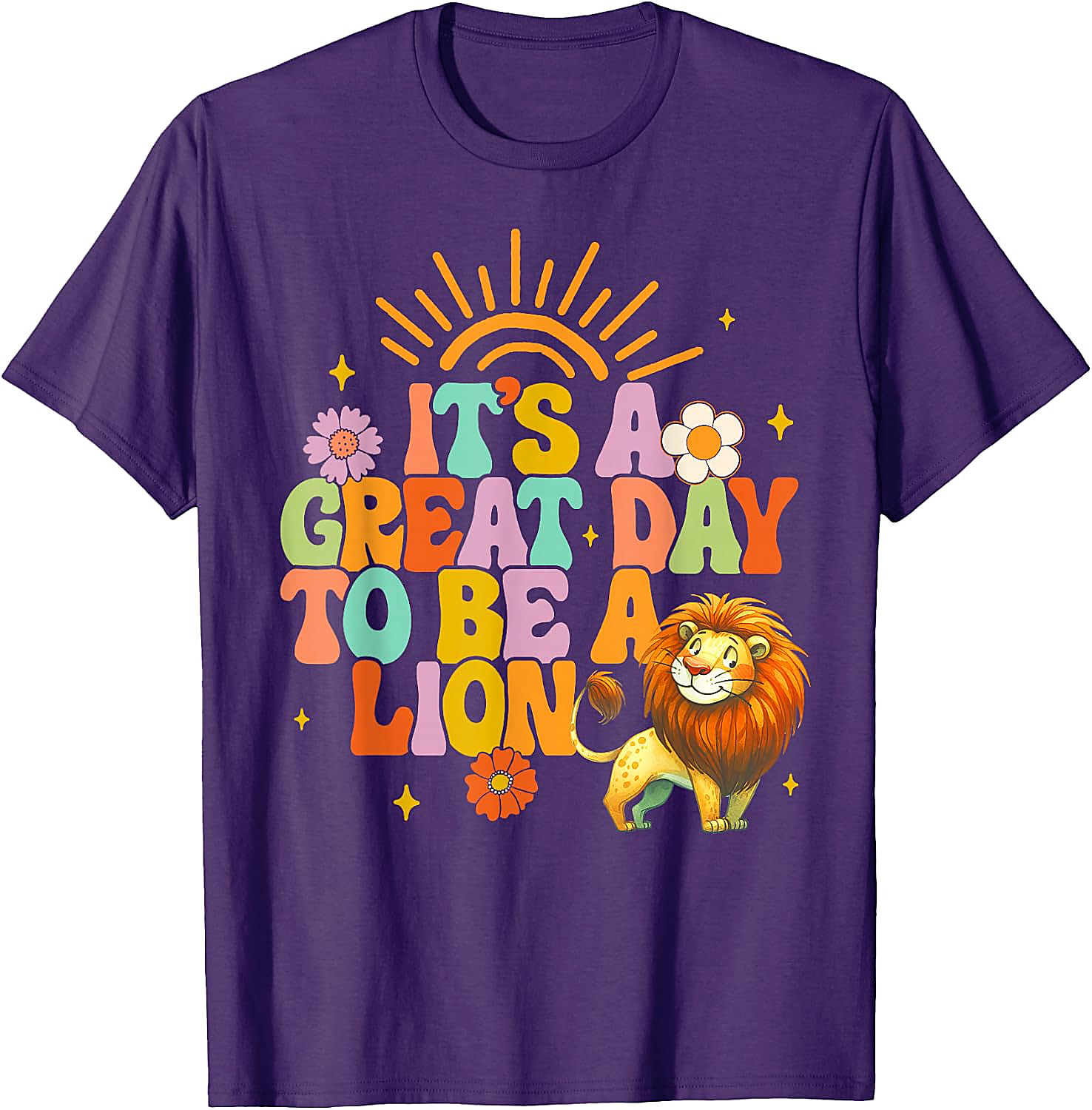 Great Day to Be a Lion T-Shirt | Teacher School Spirit Tee