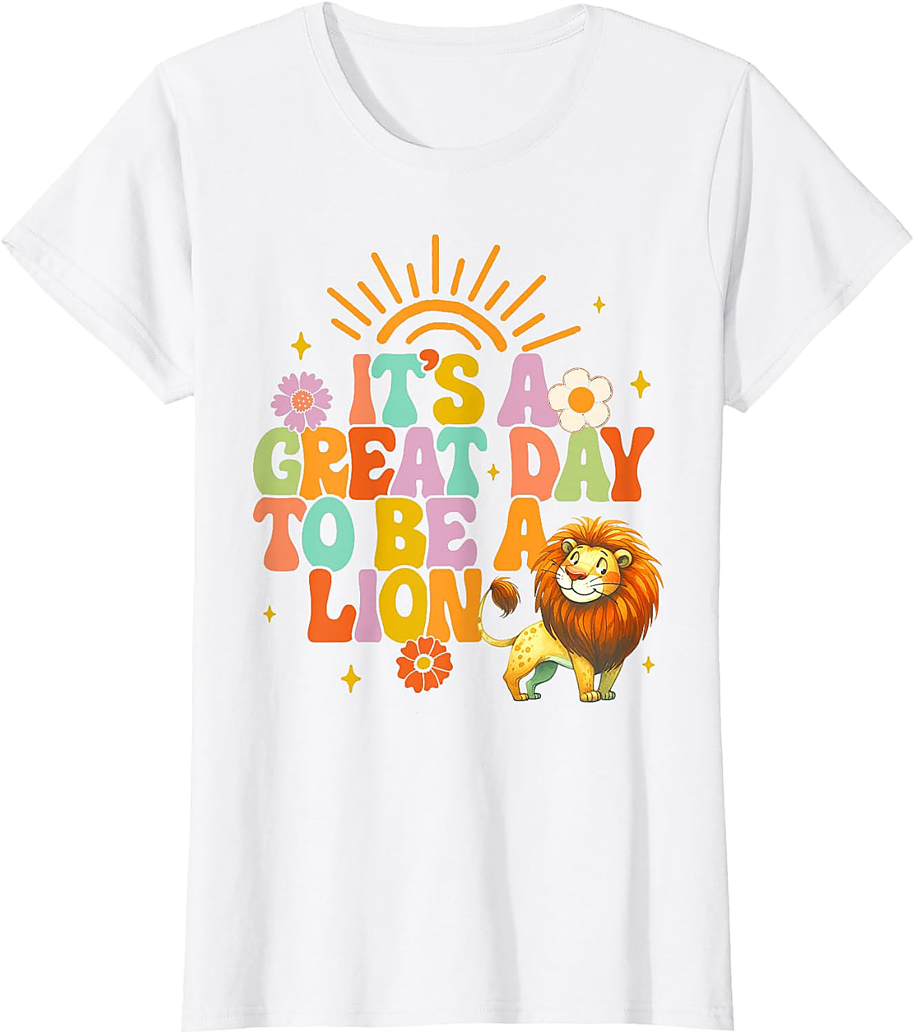 Great Day to Be a Lion T-Shirt | Teacher School Spirit Tee