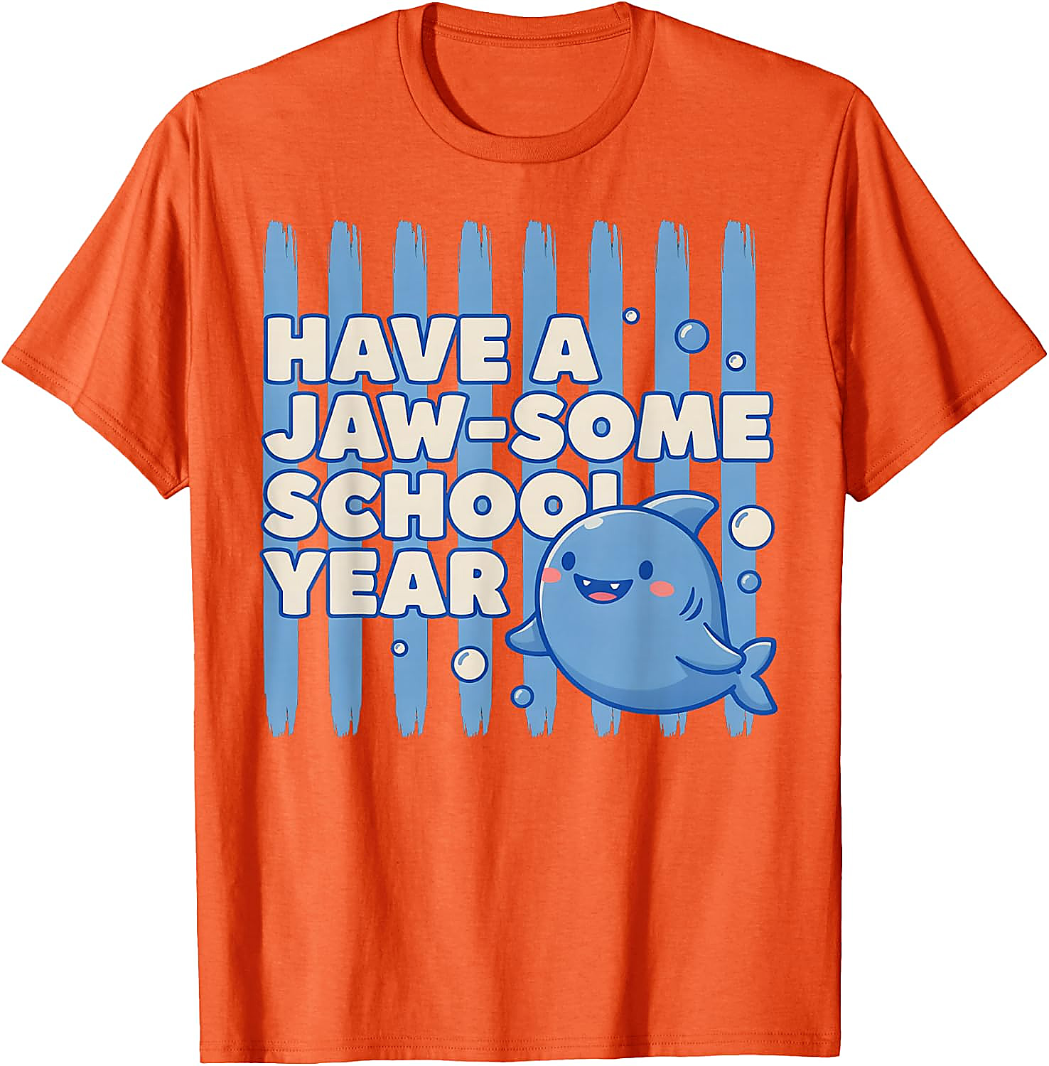 Jaw-Some School Year Shark T-Shirt | Funny Back to School Tee