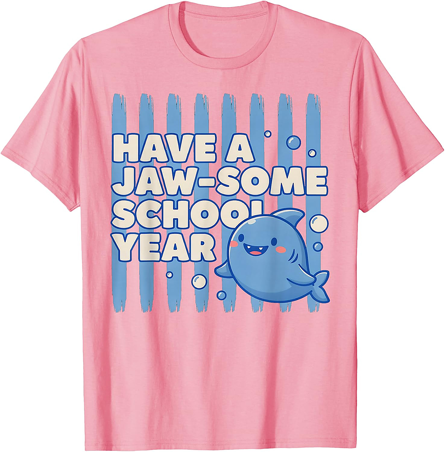 Jaw-Some School Year Shark T-Shirt | Funny Back to School Tee