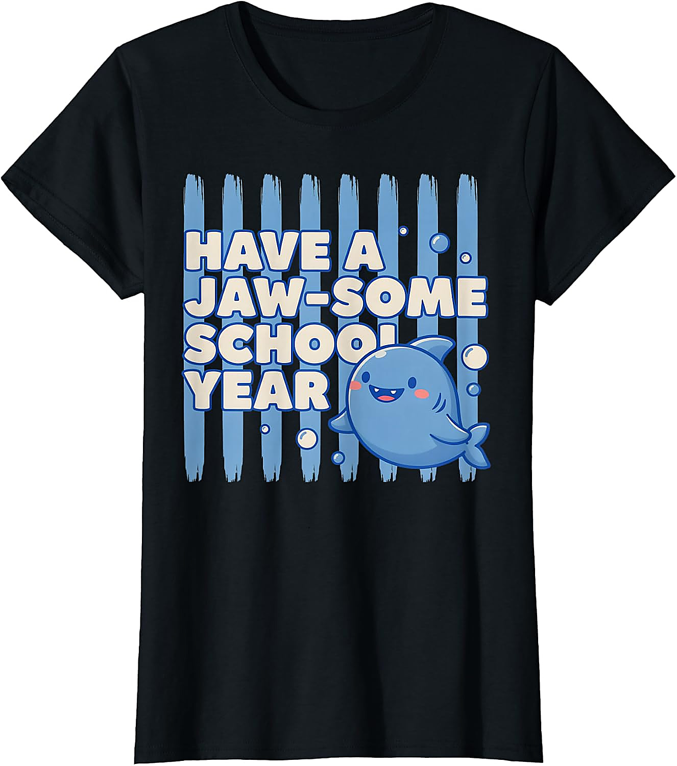 Jaw-Some School Year Shark T-Shirt | Funny Back to School Tee