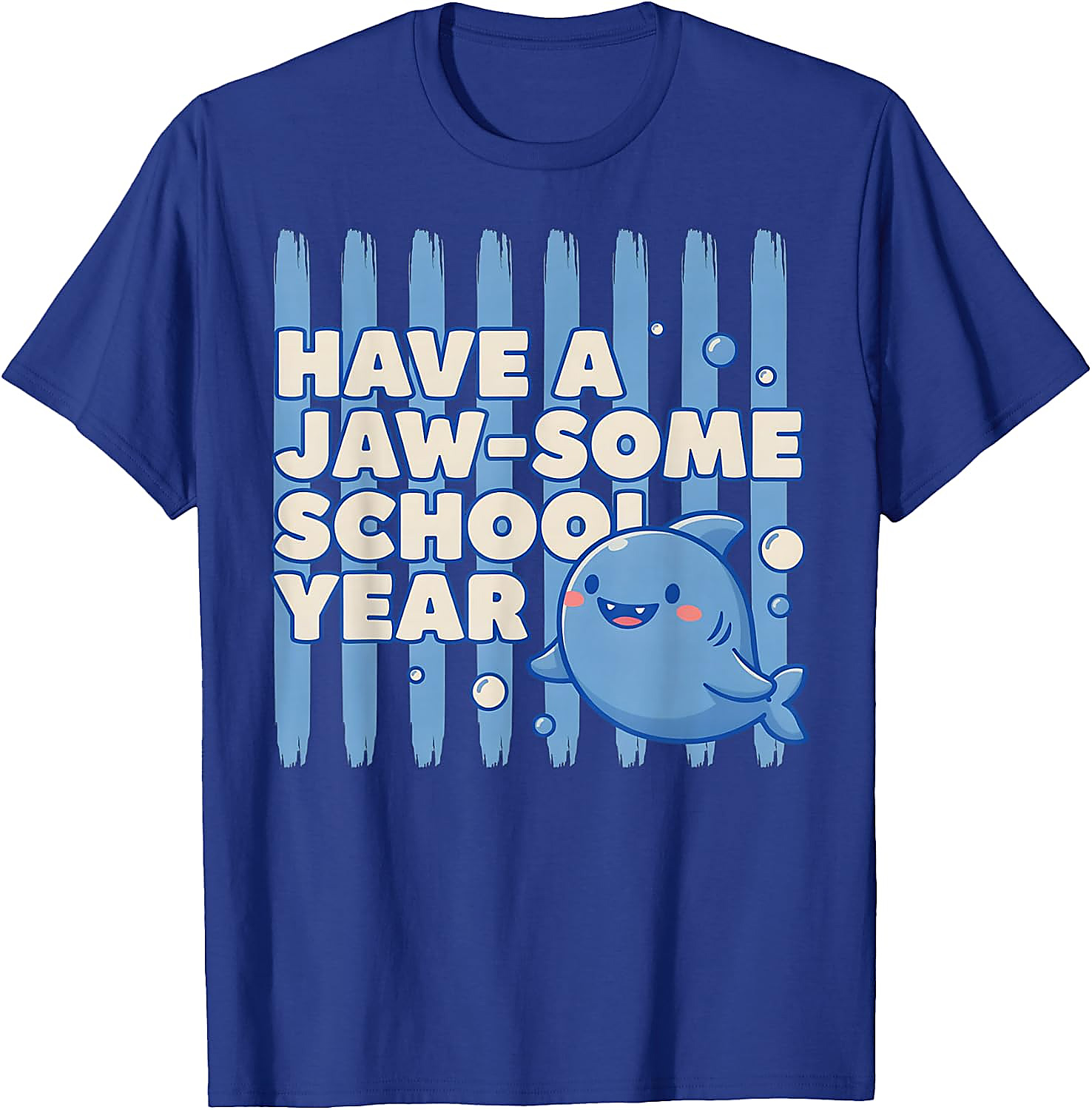 Jaw-Some School Year Shark T-Shirt | Funny Back to School Tee