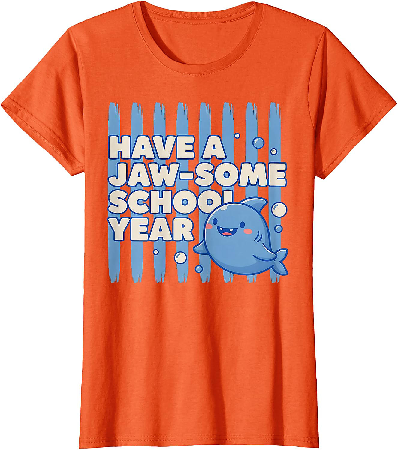 Jaw-Some School Year Shark T-Shirt | Funny Back to School Tee