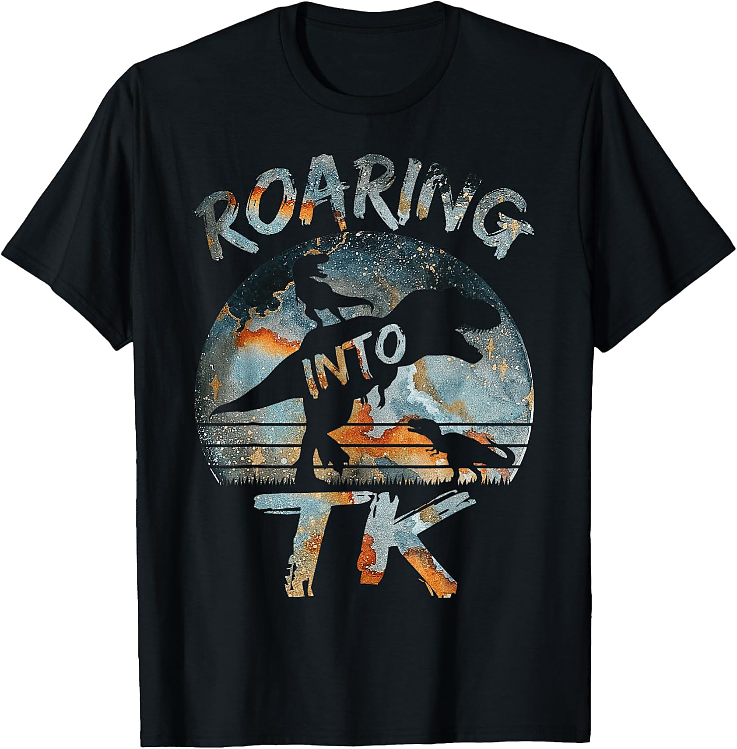 Roaring into TK Dinosaur T-Shirt | Back to School Tee