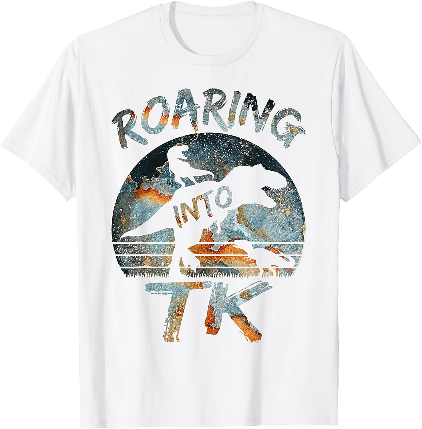 Roaring into TK Dinosaur T-Shirt | Back to School Tee