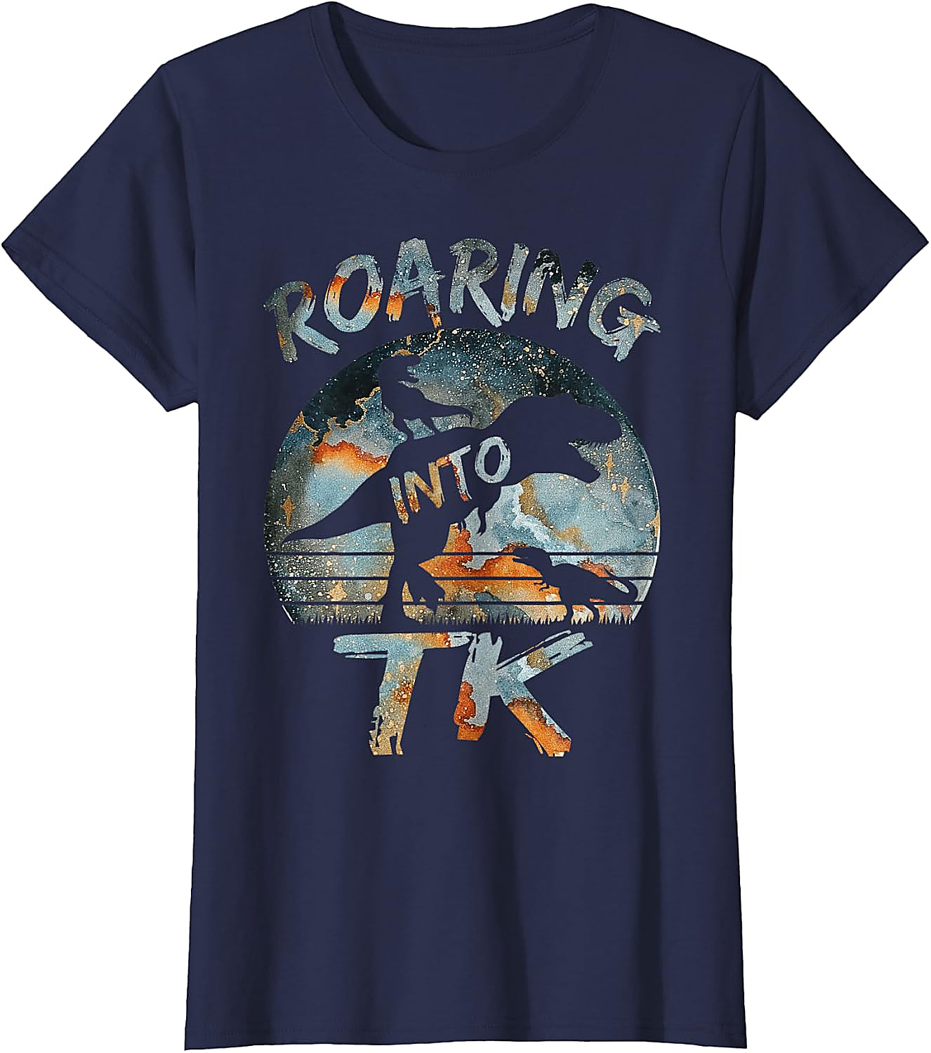 Roaring into TK Dinosaur T-Shirt | Back to School Tee