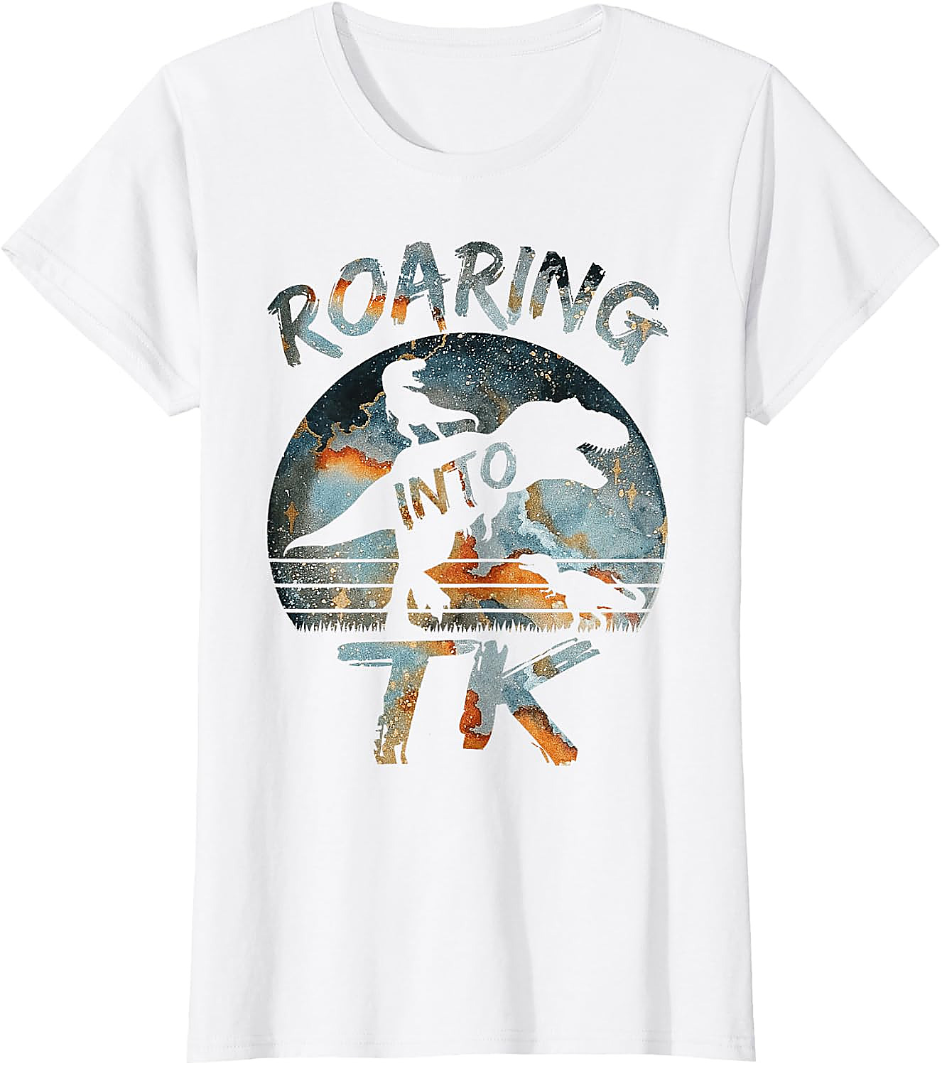 Roaring into TK Dinosaur T-Shirt | Back to School Tee