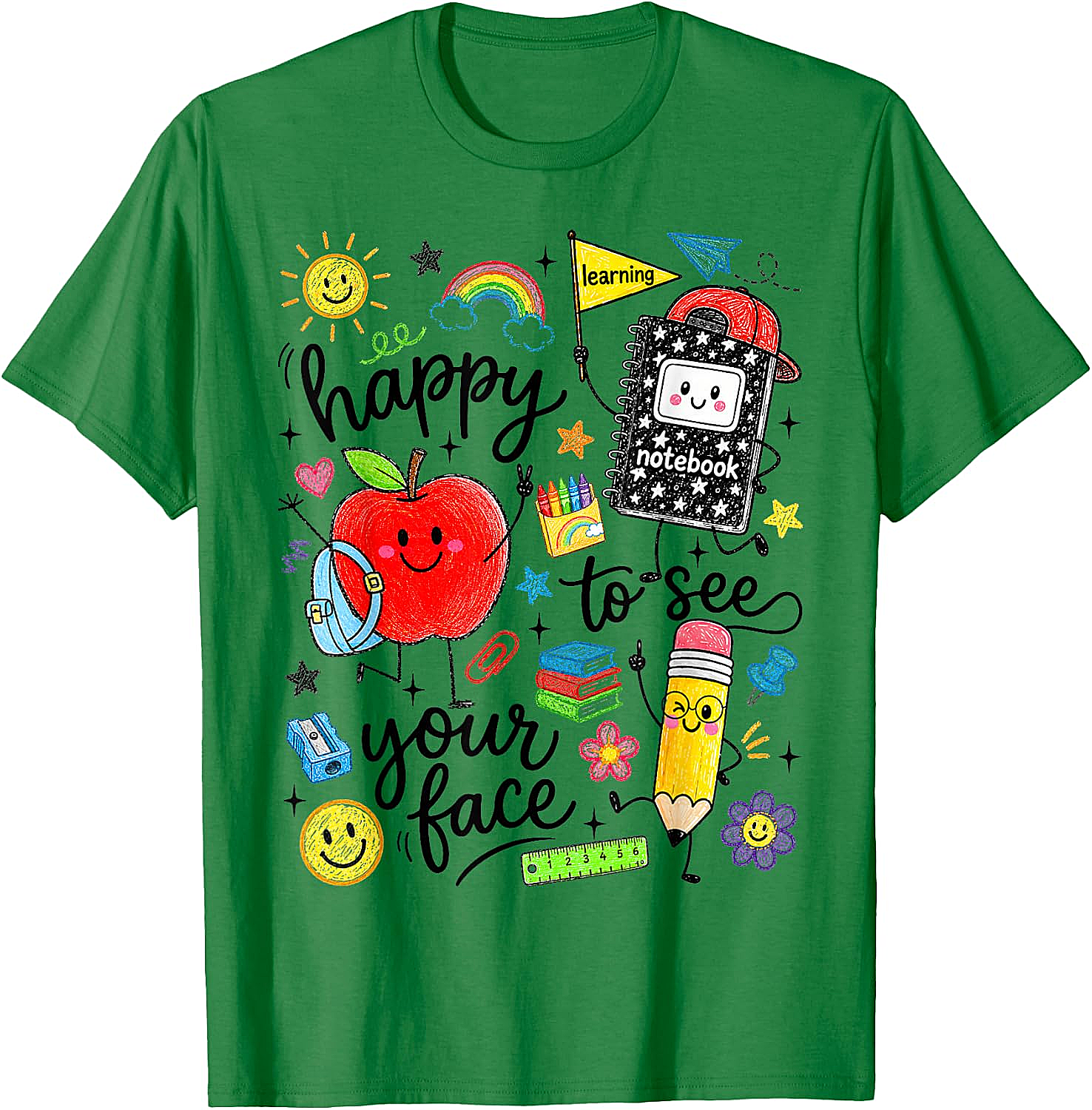 Happy to See Your Face School Tee Back to School Shirt