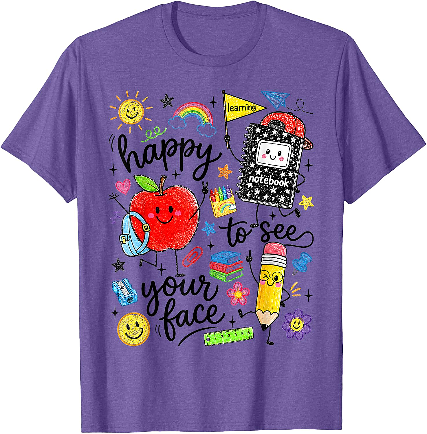 Happy to See Your Face School Tee Back to School Shirt