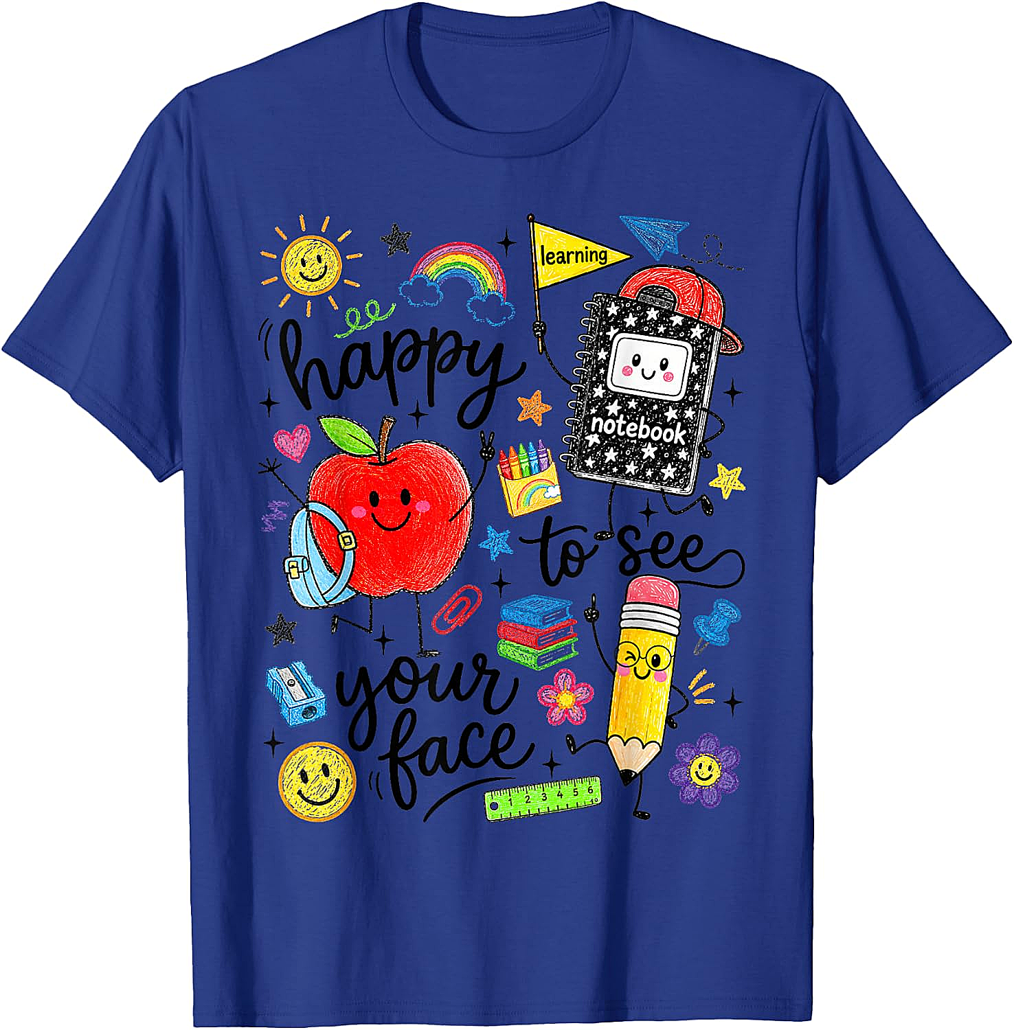 Happy to See Your Face School Tee Back to School Shirt