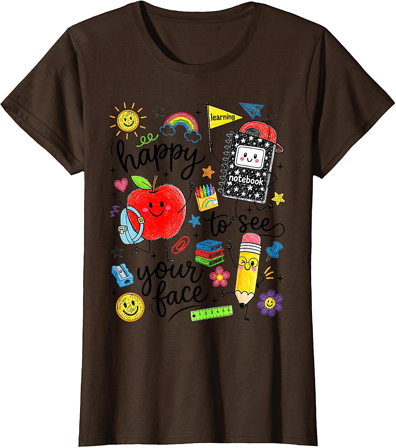 Happy to See Your Face School Tee Back to School Shirt