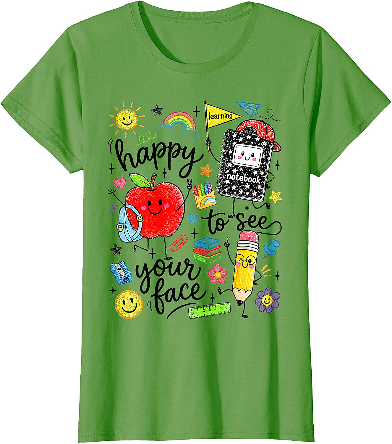 Happy to See Your Face School Tee Back to School Shirt