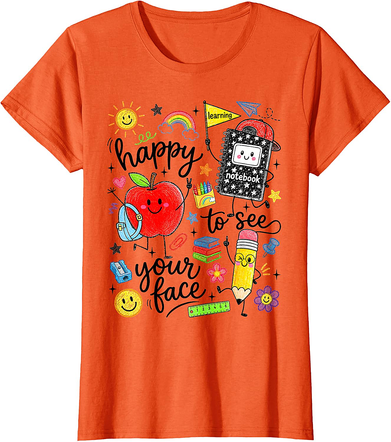 Happy to See Your Face School Tee Back to School Shirt