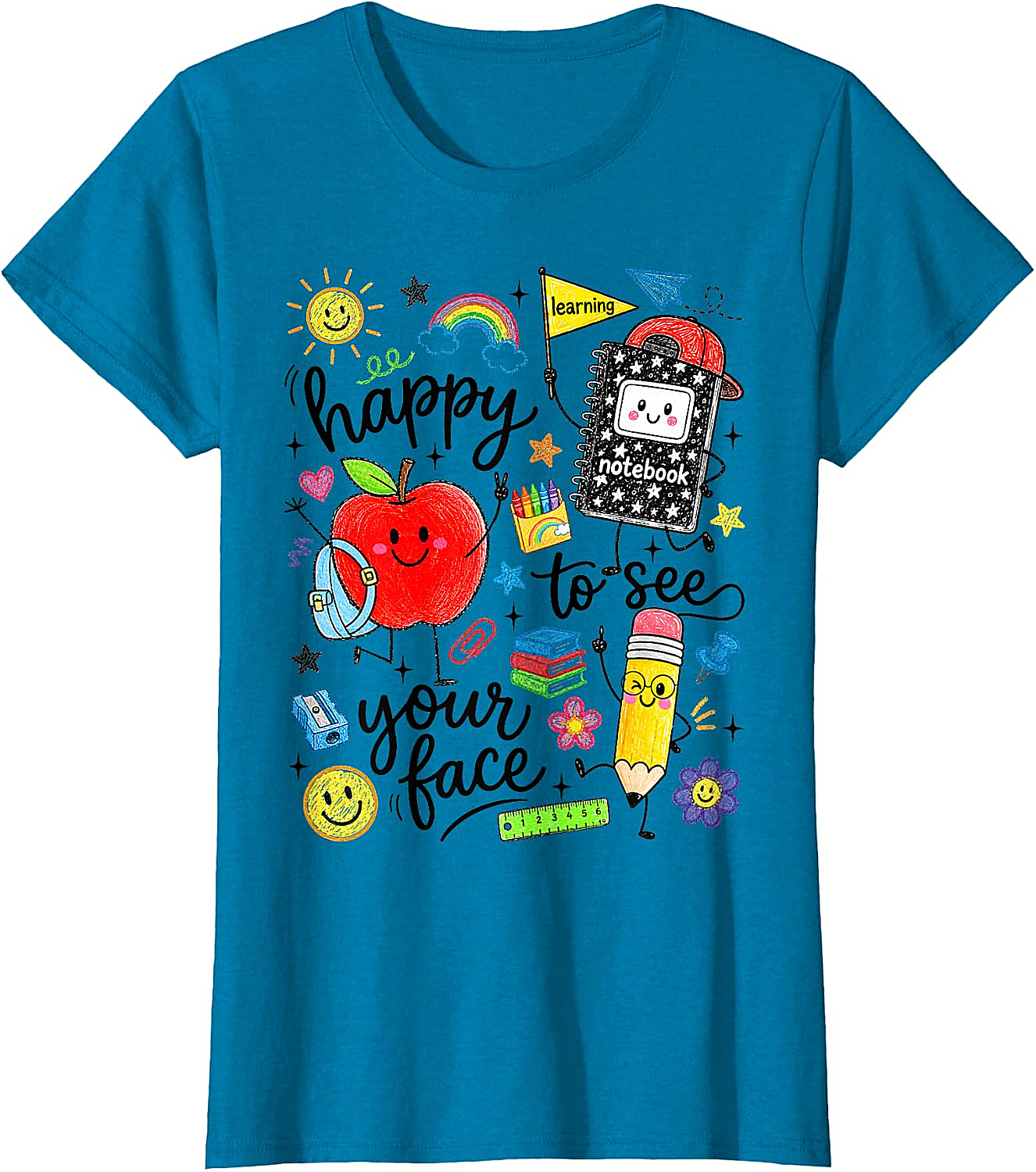 Happy to See Your Face School Tee Back to School Shirt