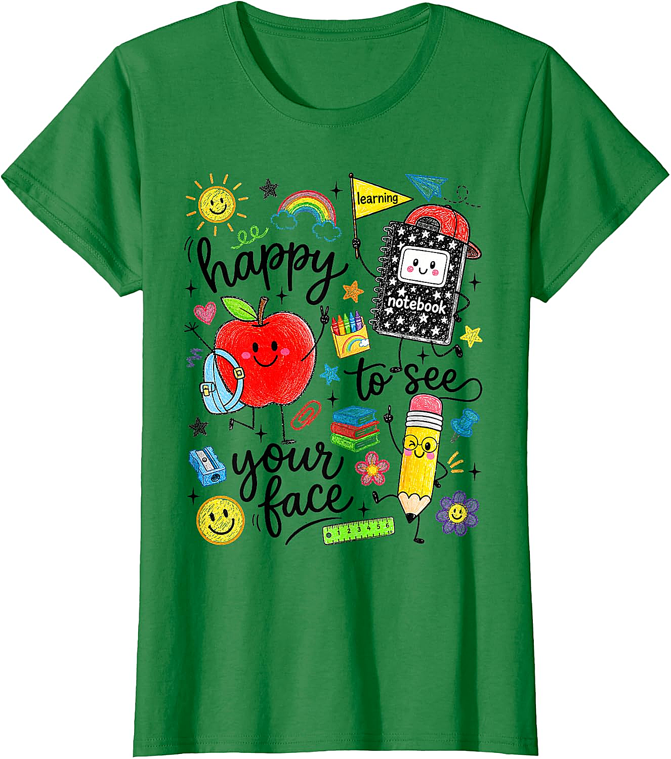 Happy to See Your Face School Tee Back to School Shirt