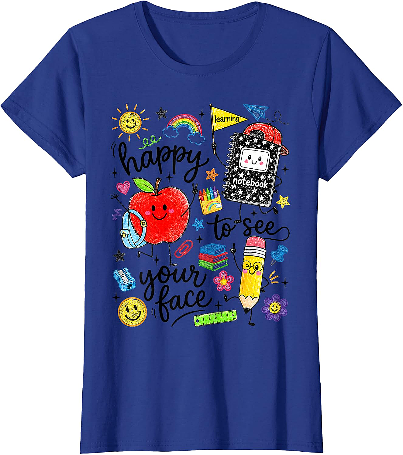 Happy to See Your Face School Tee Back to School Shirt