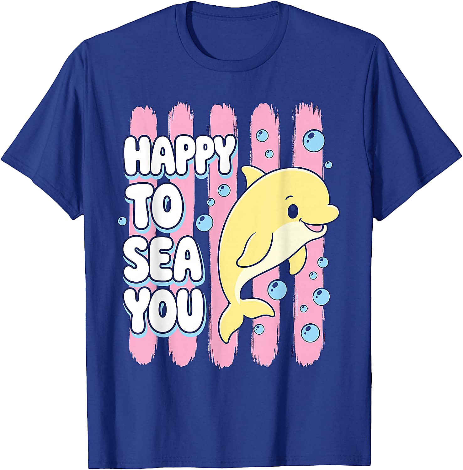 Happy To Sea You Shirt | Funny Teacher Dolphin Tee