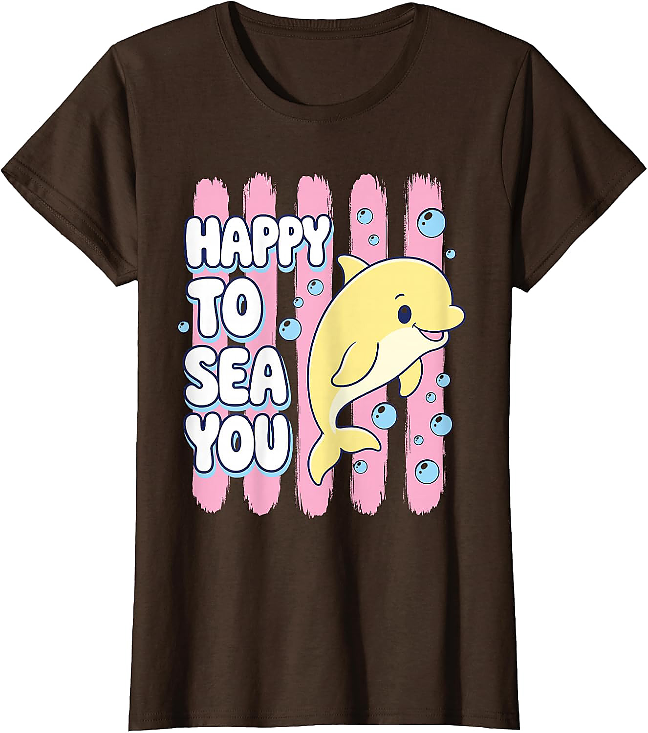 Happy To Sea You Shirt | Funny Teacher Dolphin Tee
