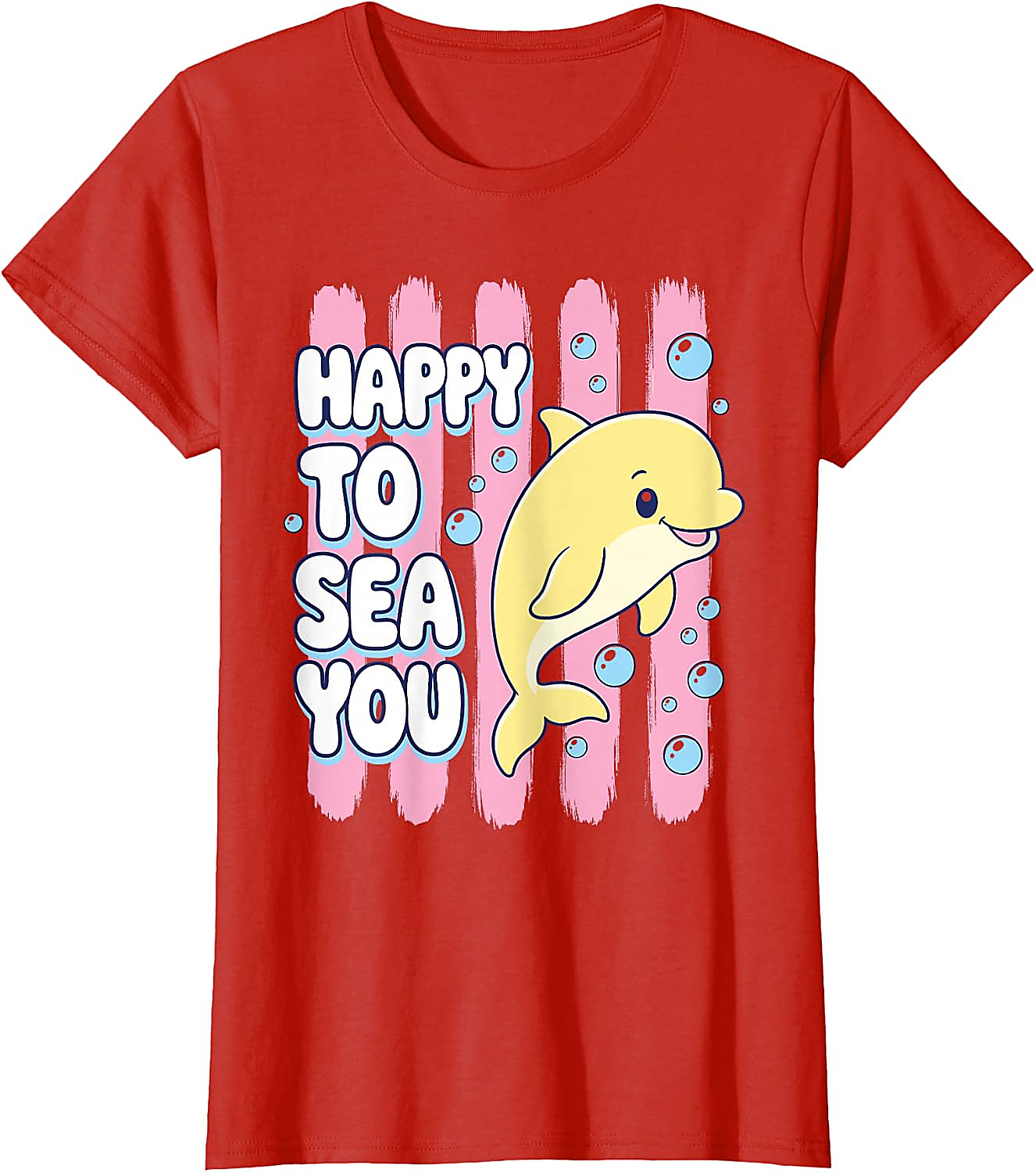 Happy To Sea You Shirt | Funny Teacher Dolphin Tee