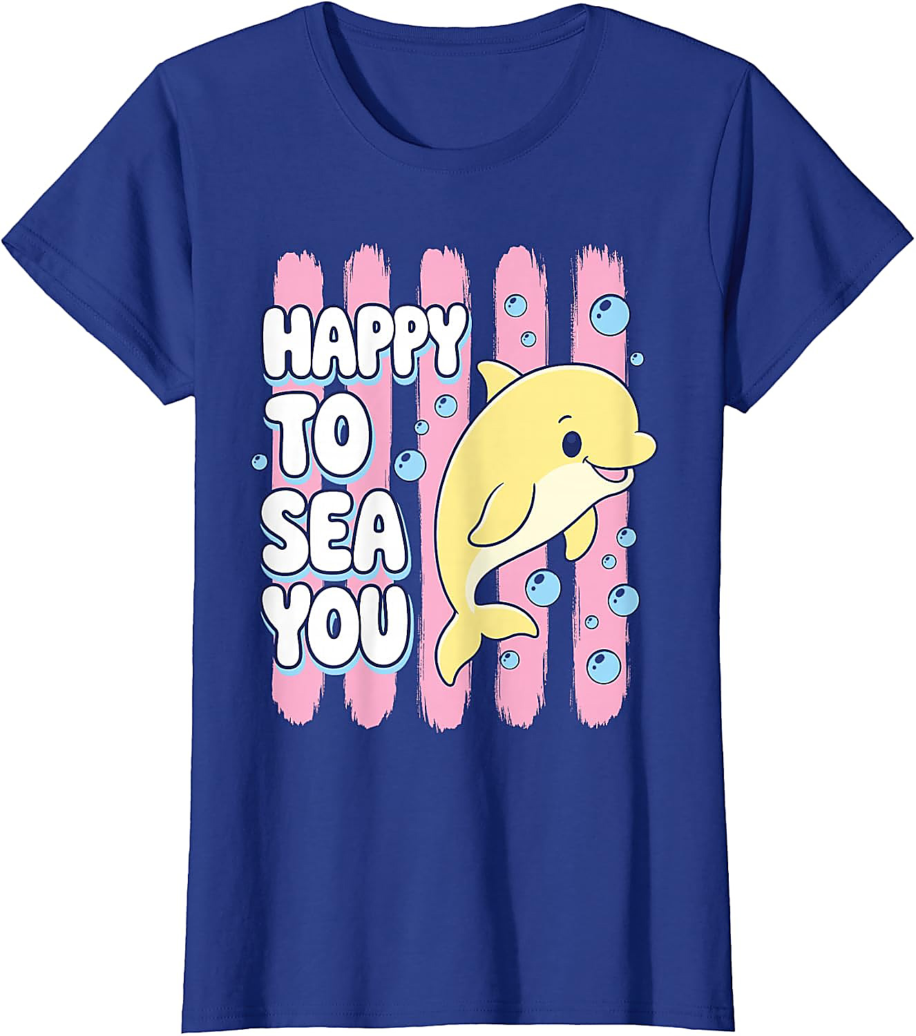 Happy To Sea You Shirt | Funny Teacher Dolphin Tee