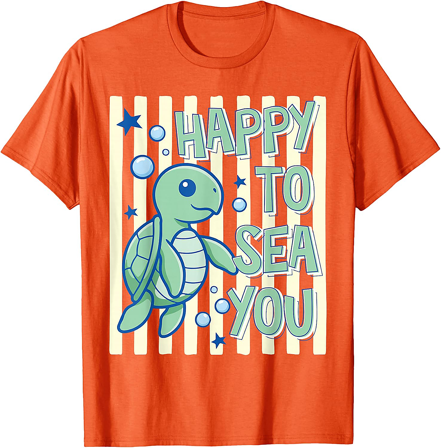 Happy to Sea You T-Shirt | Cute Teacher Turtle Tee