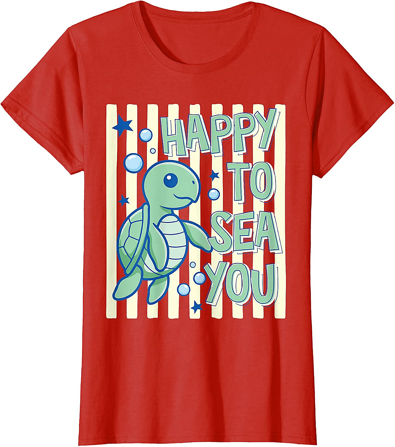 Happy to Sea You T-Shirt | Cute Teacher Turtle Tee