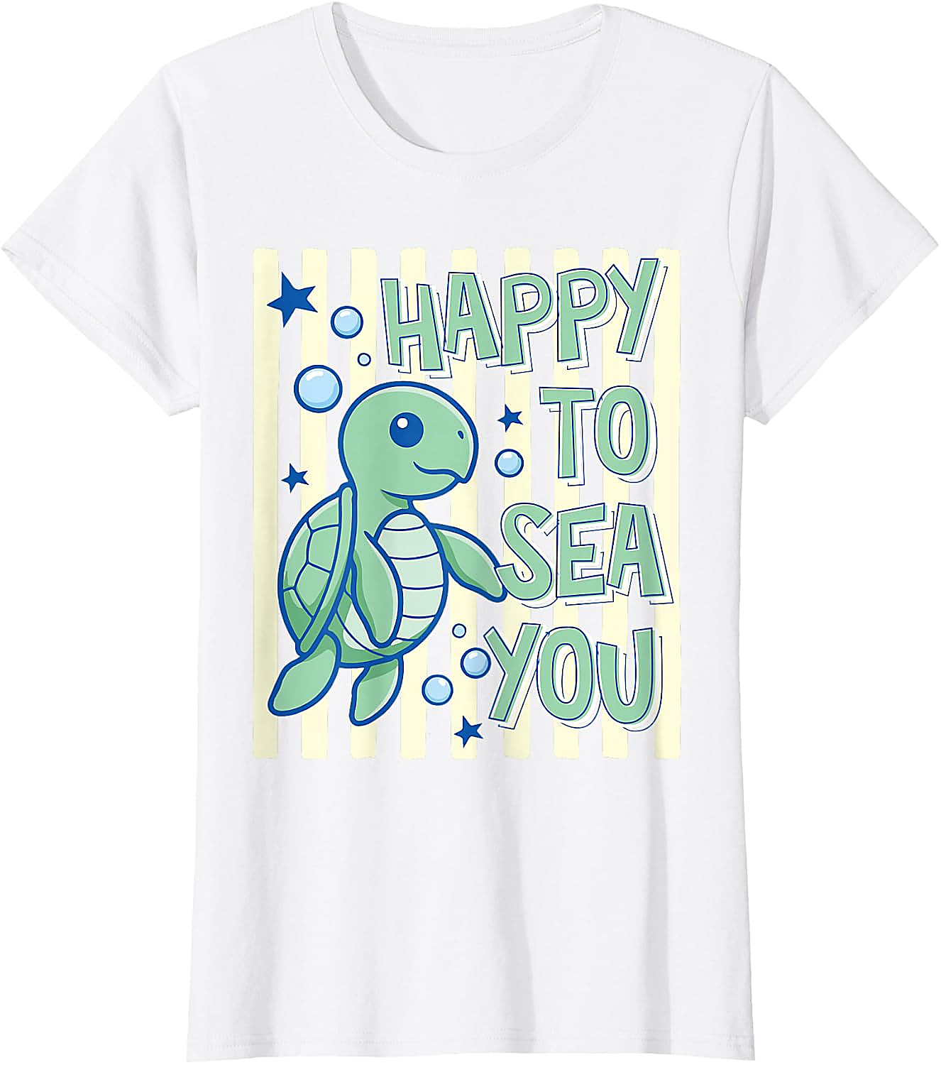 Happy to Sea You T-Shirt | Cute Teacher Turtle Tee