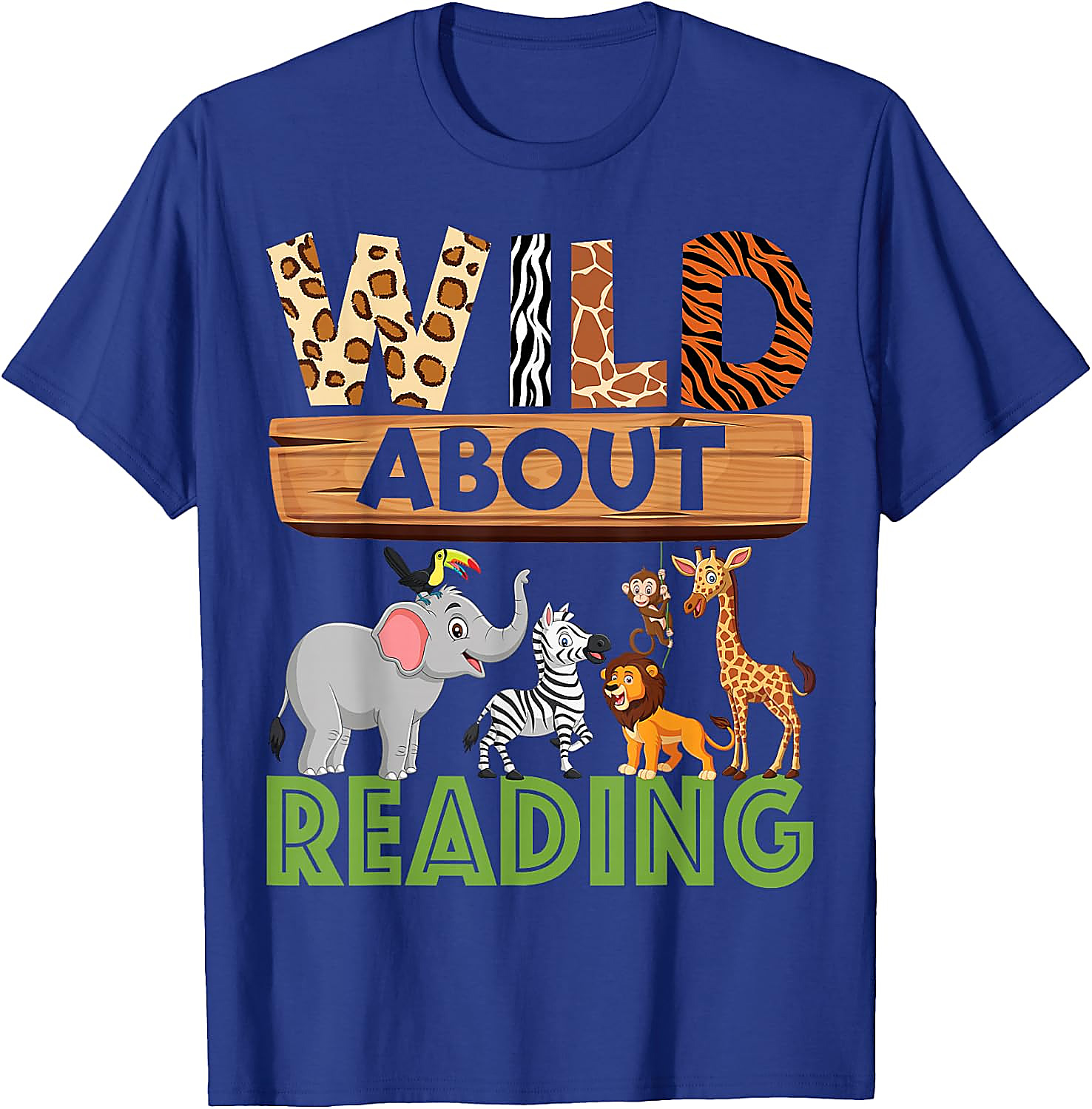 Wild About Reading Teacher T-Shirt | Back to School Tee