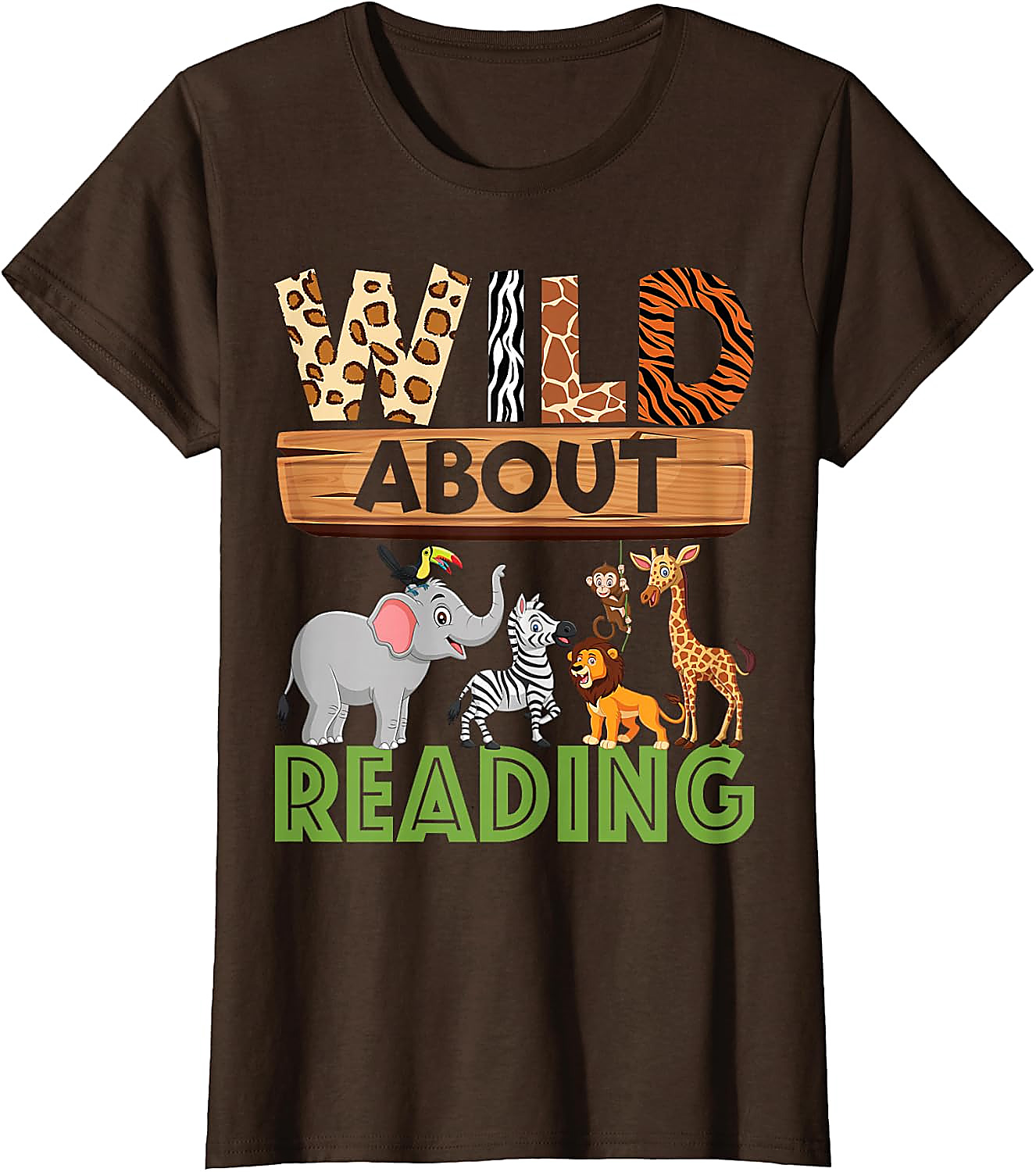 Wild About Reading Teacher T-Shirt | Back to School Tee