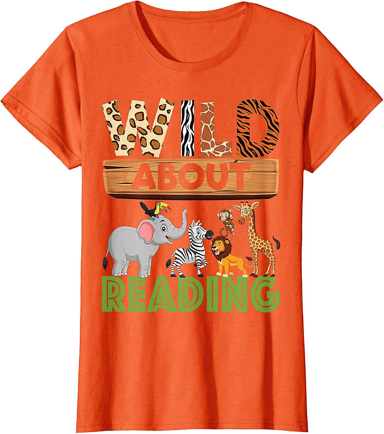 Wild About Reading Teacher T-Shirt | Back to School Tee