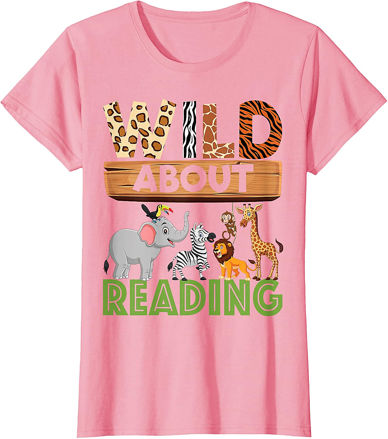 Wild About Reading Teacher T-Shirt | Back to School Tee