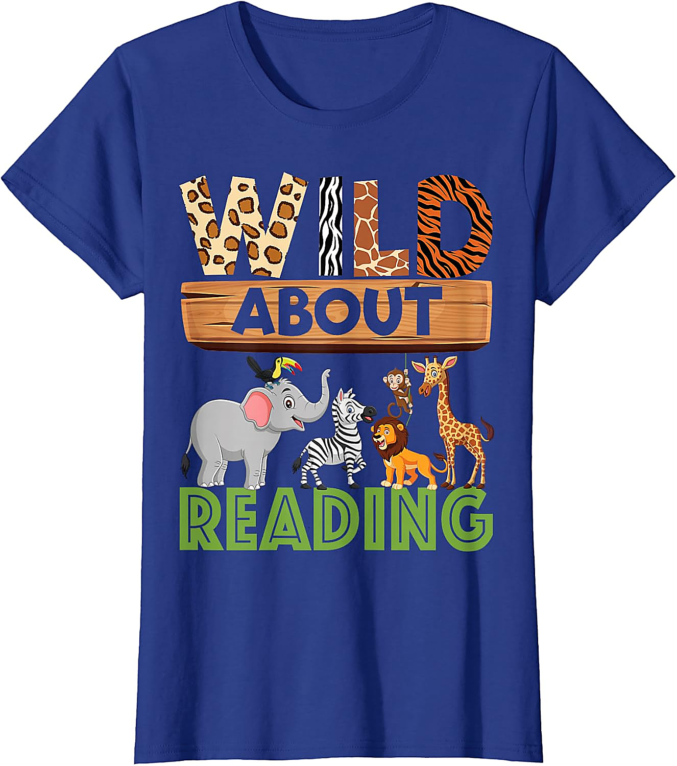 Wild About Reading Teacher T-Shirt | Back to School Tee