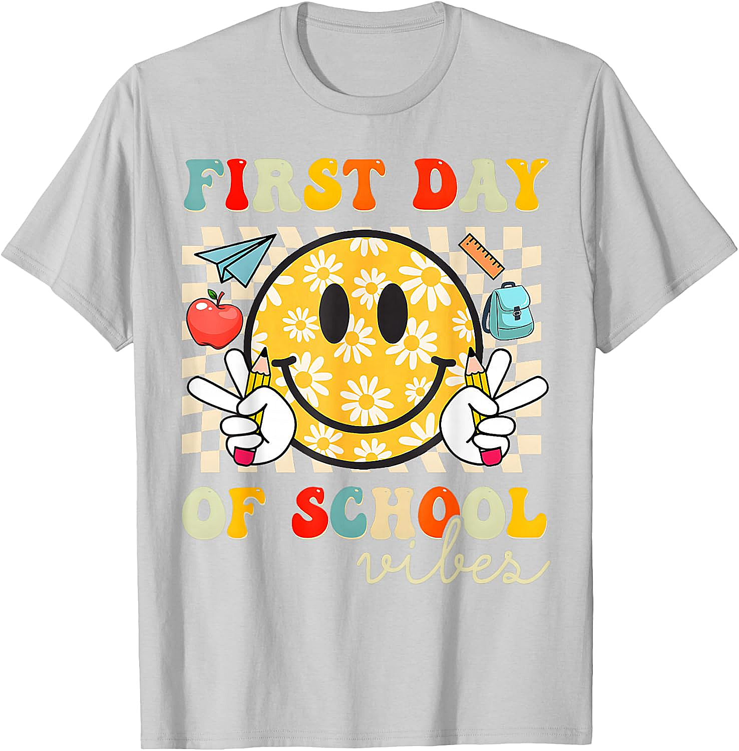  First Day of School Vibes T-Shirt Back to School Tee