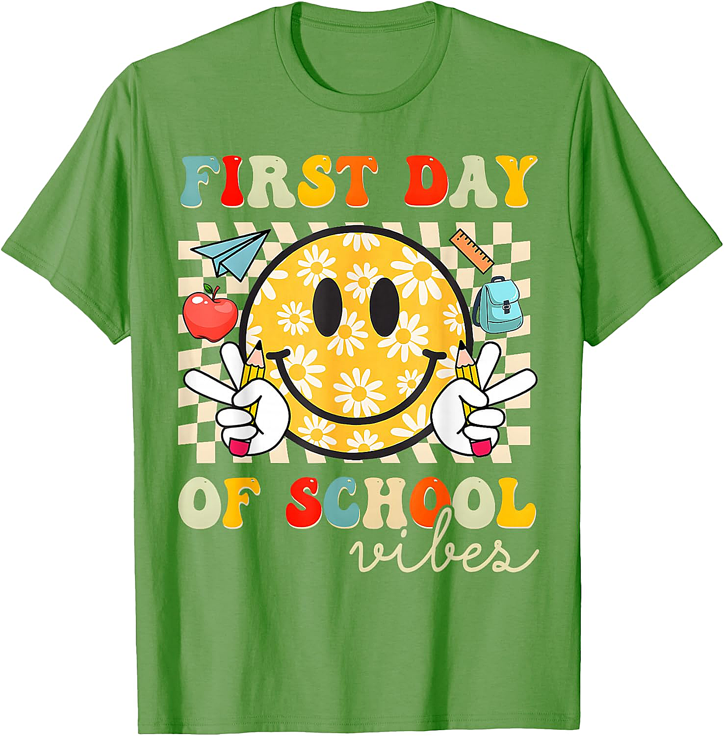  First Day of School Vibes T-Shirt Back to School Tee