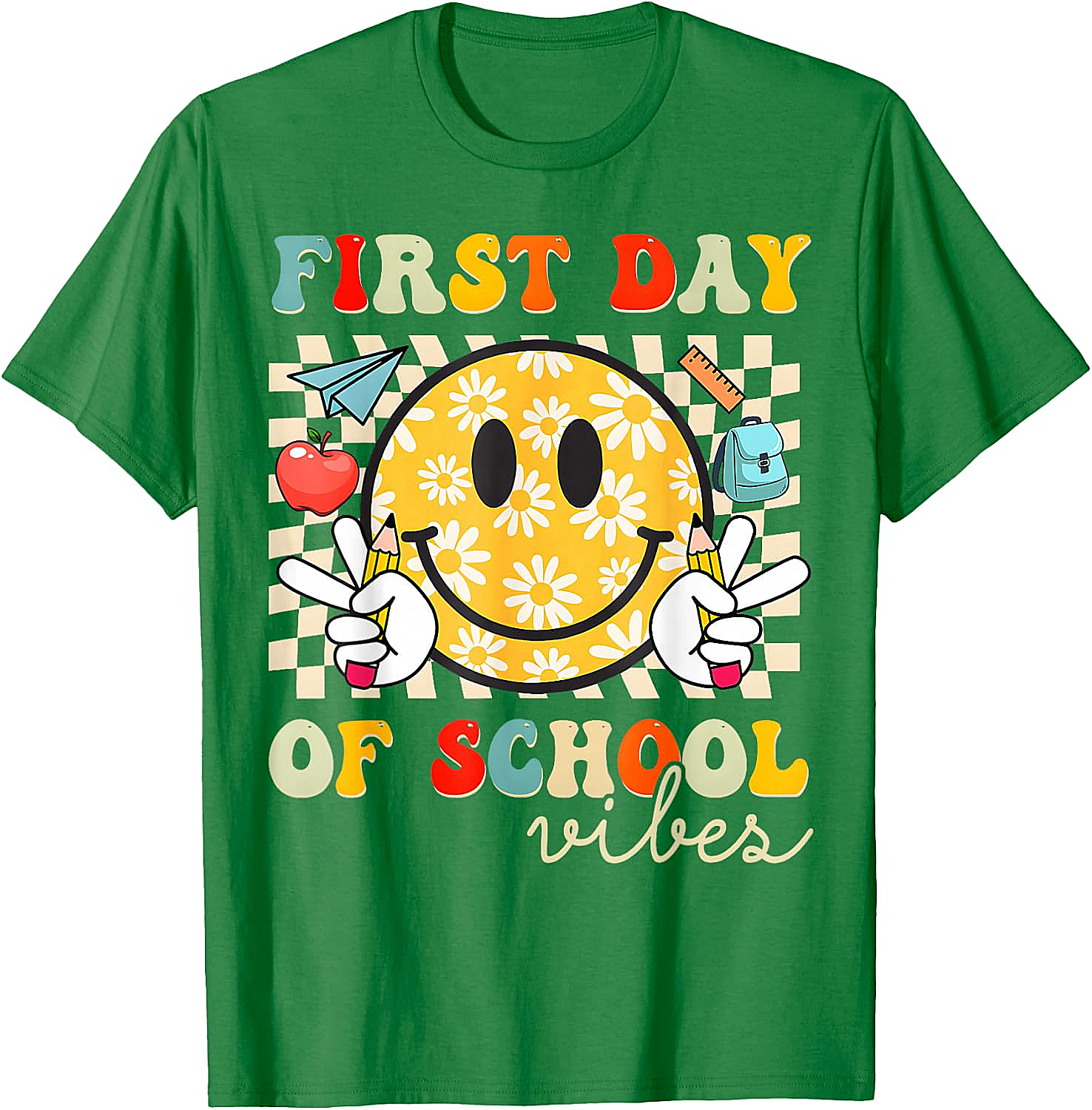  First Day of School Vibes T-Shirt Back to School Tee