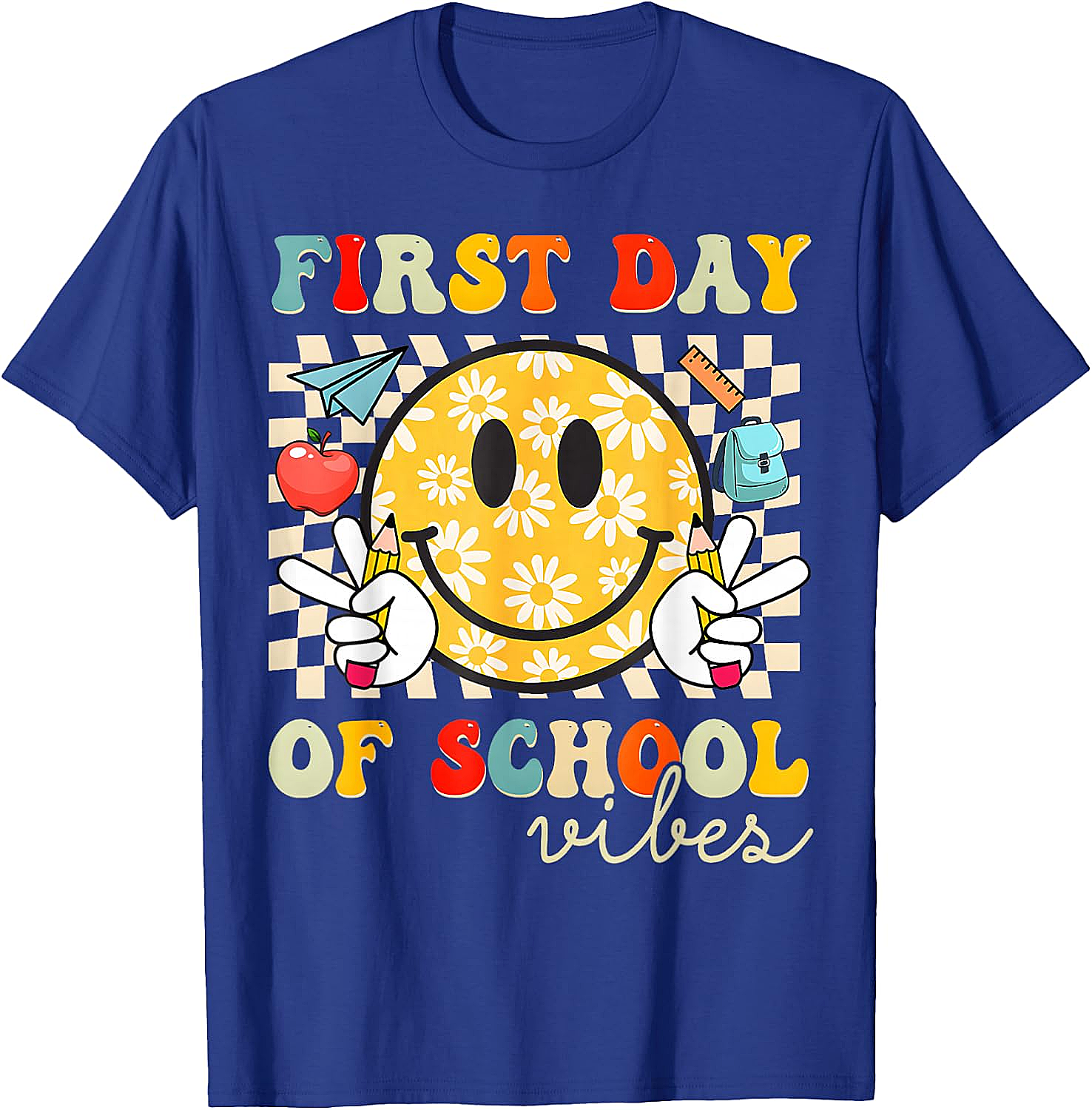  First Day of School Vibes T-Shirt Back to School Tee