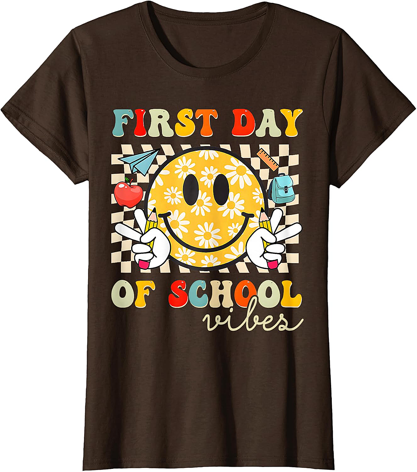  First Day of School Vibes T-Shirt Back to School Tee