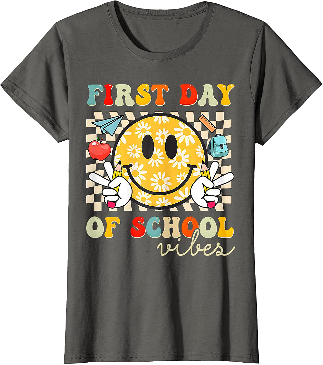  First Day of School Vibes T-Shirt Back to School Tee