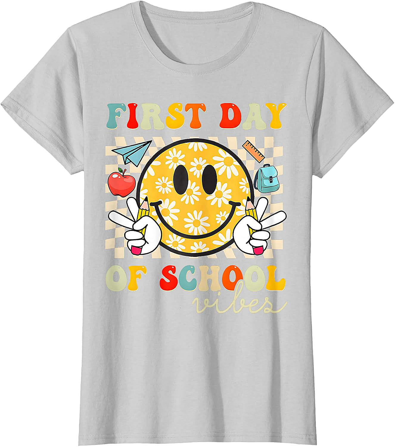  First Day of School Vibes T-Shirt Back to School Tee