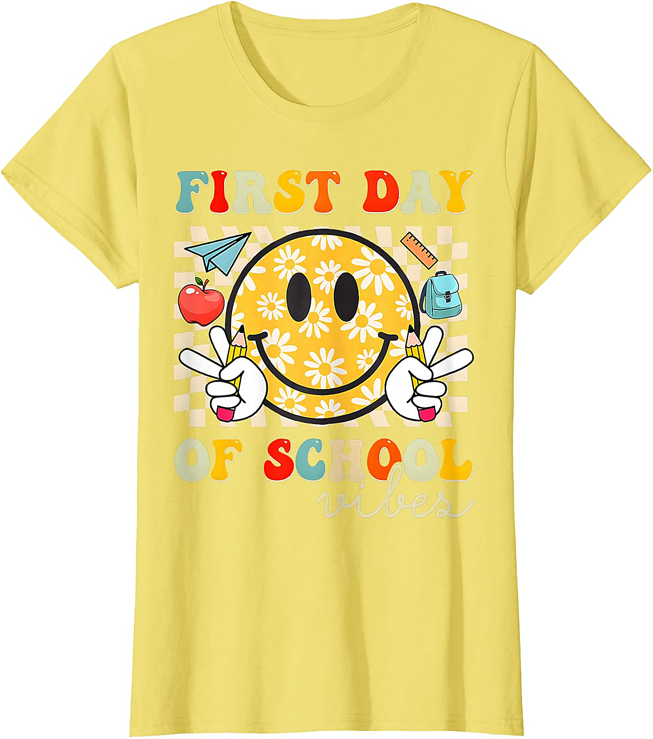  First Day of School Vibes T-Shirt Back to School Tee