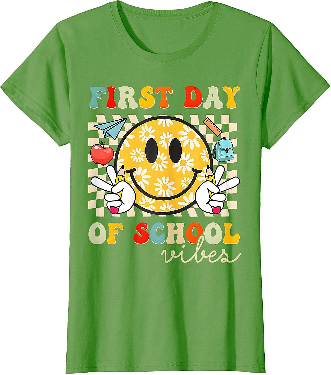  First Day of School Vibes T-Shirt Back to School Tee