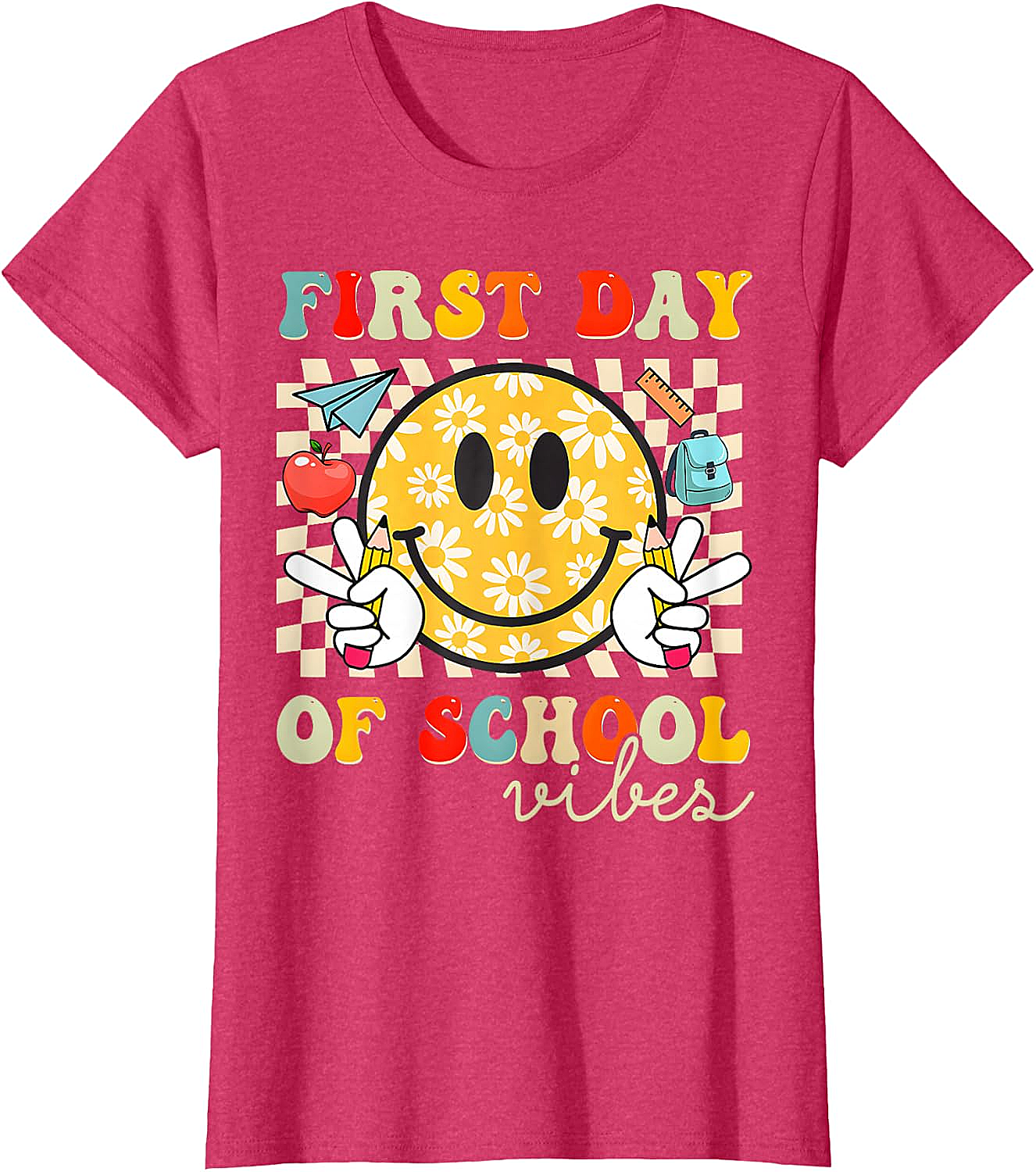  First Day of School Vibes T-Shirt Back to School Tee
