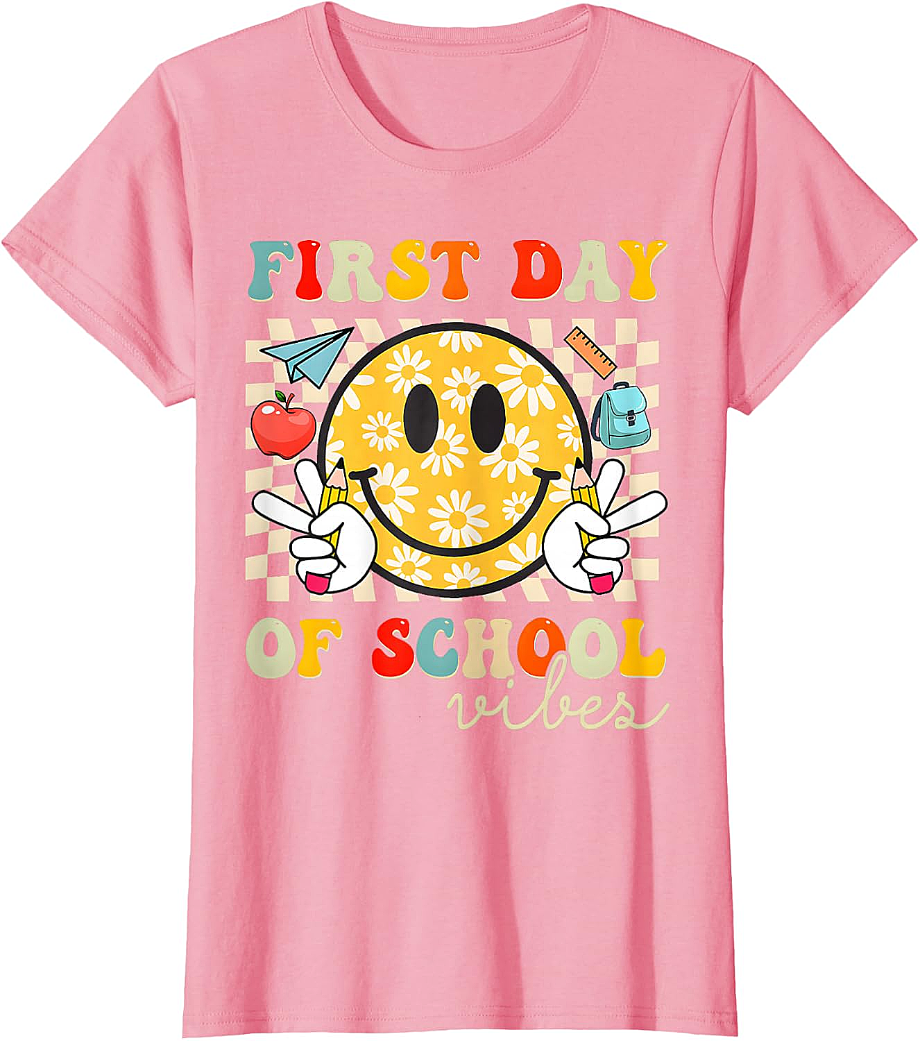  First Day of School Vibes T-Shirt Back to School Tee
