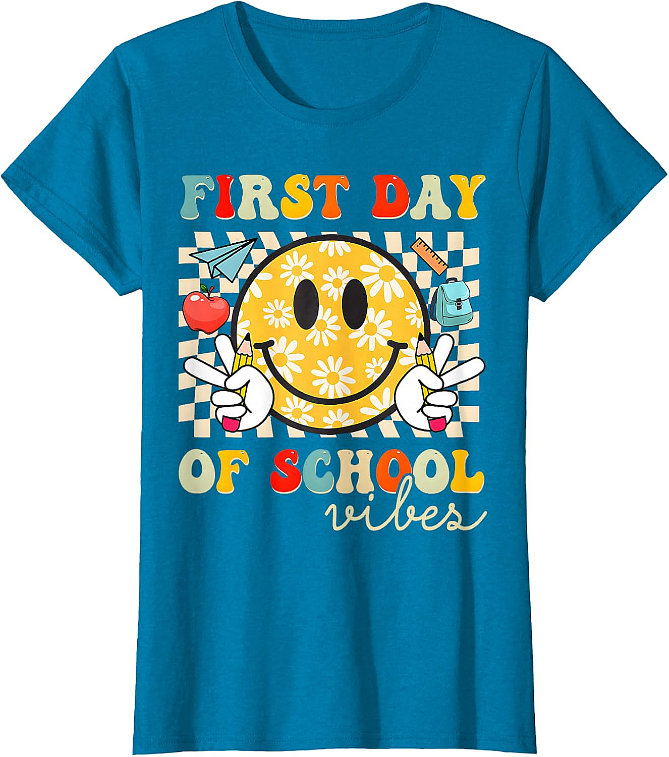  First Day of School Vibes T-Shirt Back to School Tee