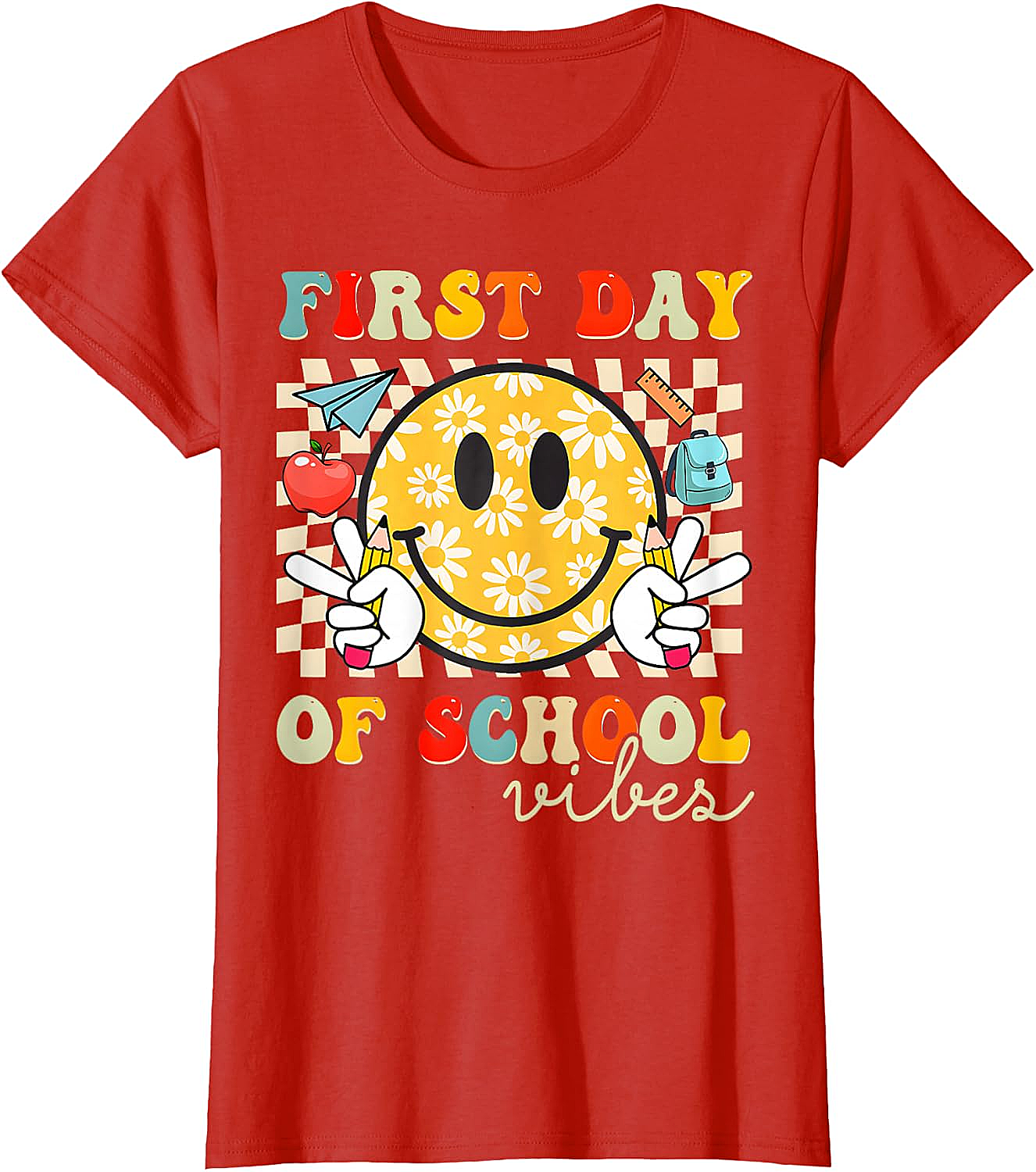  First Day of School Vibes T-Shirt Back to School Tee