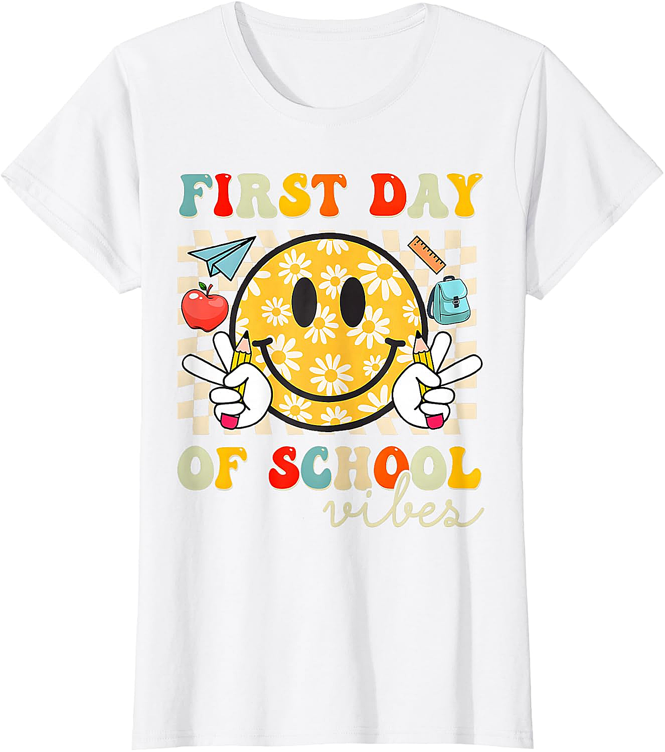  First Day of School Vibes T-Shirt Back to School Tee